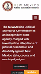 Mobile Screenshot of nmjsc.org